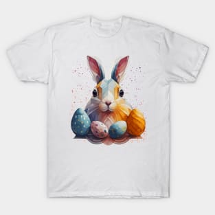 Easter Bunny Among Easter Eggs T-Shirt